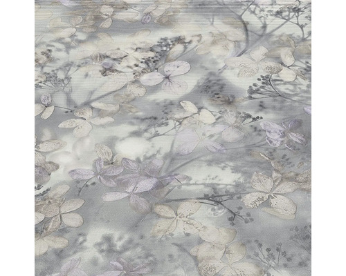 Behang met bloemmotief en hortensiabloemen