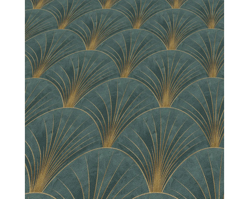 Behang met waaierpatroon