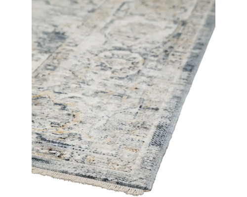 Detailweergave van een vloerkleed met patroon