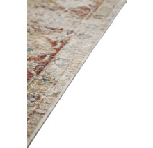 Detailweergave van een vloerkleed met motief