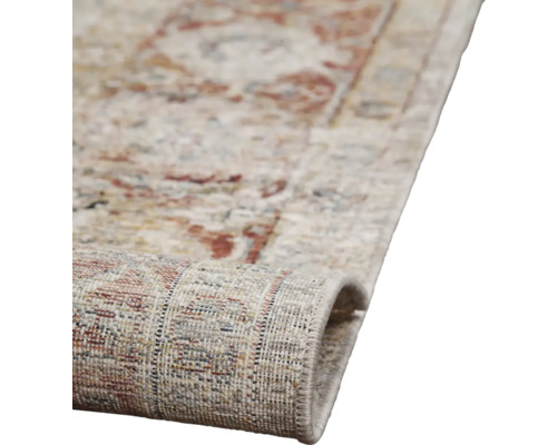 Detailopname van een tapijt met patroon