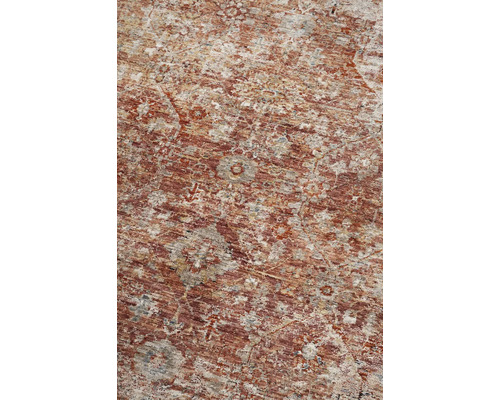 Detailweergave van een tapijt met motief