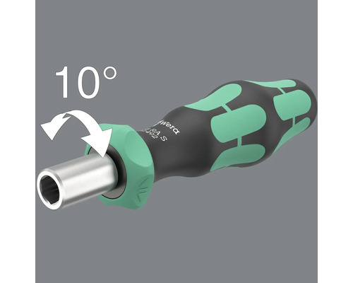 Wera schroevendraaier met een draaihoek van 10 graden