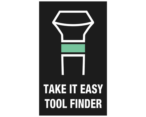 Take it Easy gereedschapsvinder