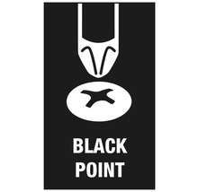 Black Point symbool voor schroevendraaiers