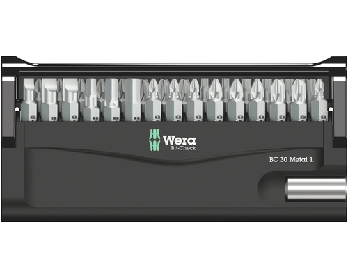 Wera Bit-Check met verschillende schroevendraaierbits