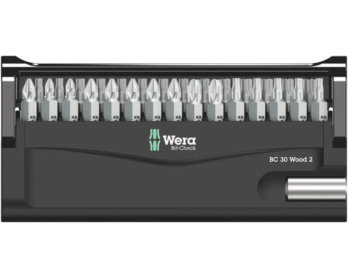 Wera Bit-Check Hout 30, schroefbitset