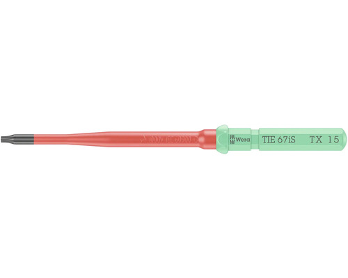 Wera schroevendraaier met Torx profiel TX 15