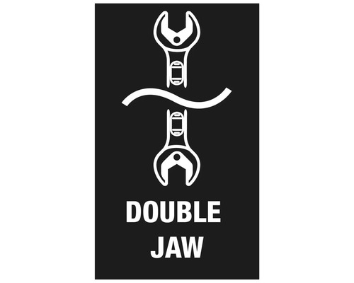 Dubbele steeksleutel symbool