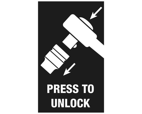 Symbool: Druk om te ontgrendelen