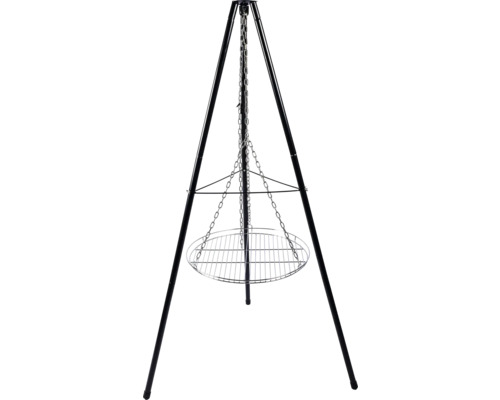 Draaibare barbecue met driepoot en grillrooster