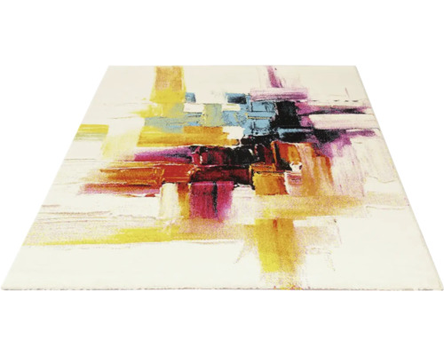 Tapijt met abstract kleurenpatroon