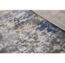 Detailweergave van een vloerkleed met abstract patroon