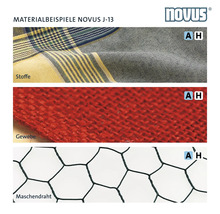 Materiaalvoorbeelden: stoffen, weefsels en draadgaas