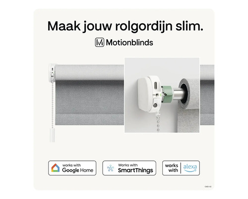 Motionblinds rolluik voor domotica