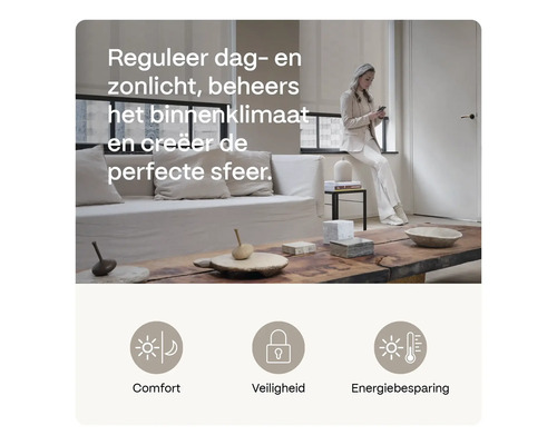 Reguleer dag en zonlicht voor comfort, veiligheid en energiebesparing