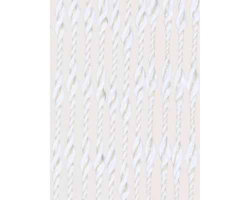 Detailopname van een draadgordijn met gedraaide elementen