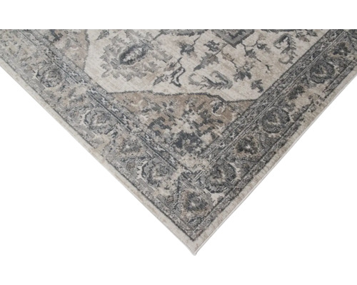 Vloerkleed met klassiek patroon en rand