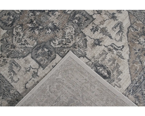 Detailaanzicht van een tapijt met motief