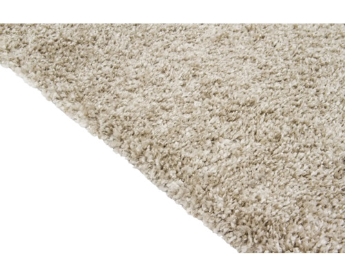 Hoogpolig tapijt in detail