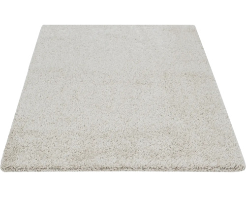 Grijs hoogpolig tapijt