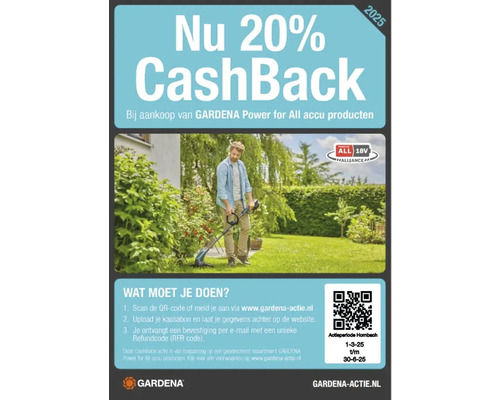 GARDENA Accu Regentonpomp 2000/2 P4A solo excl. 18 V accu en lader