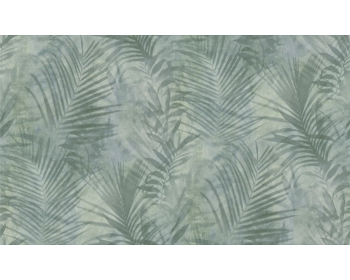 Behang met palmtakmotief