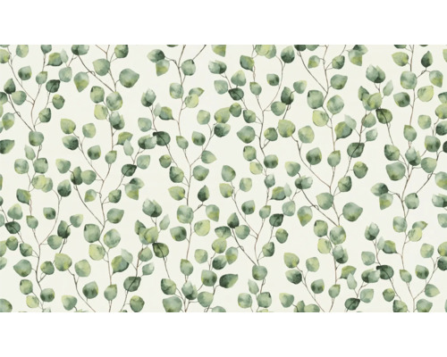 Behang met eucalyptuspatroon