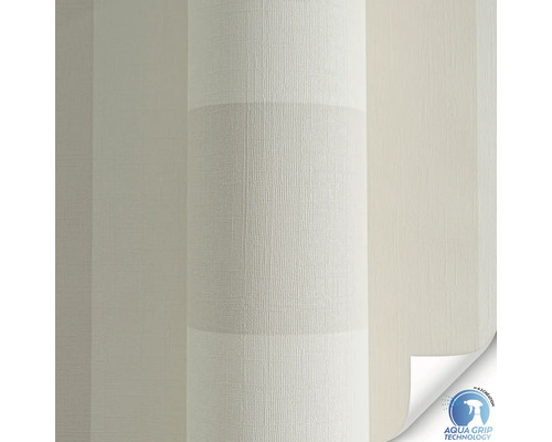 Behang met streepmotief en Aqua Grip Technology