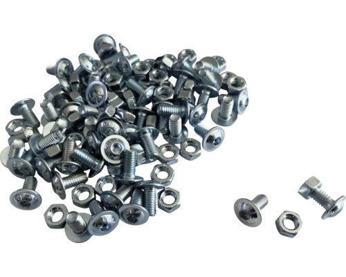 Stapel schroeven en moeren