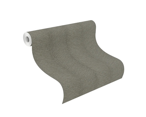 Behangrol met visgraatmotief