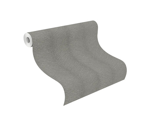 Rol behang met visgraatmotief