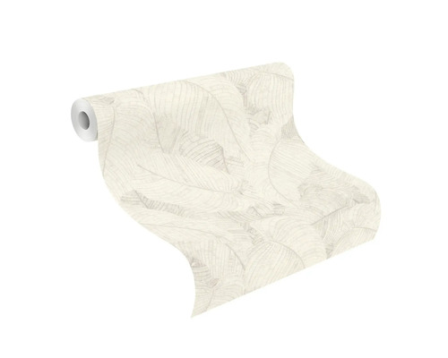 Behangrol met bladmotief