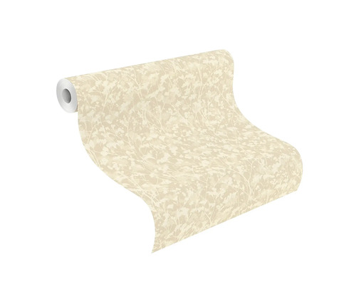 Rol behang met bladerenontwerp