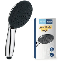 Grohe handdouche met twee straalsoorten en Quickfix verpakking