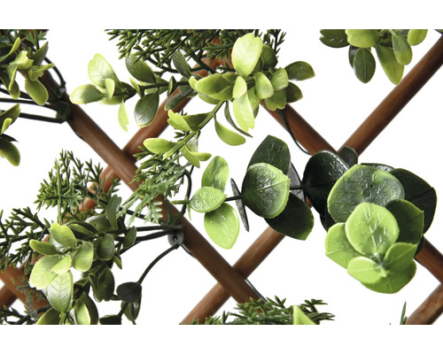 Decoratieve klimhulp met kunstplanten voor tuinontwerp