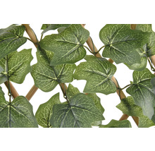 Kunstmatige klimop tuinafscheiding met houten frame