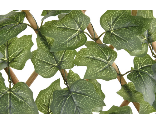 Kunstmatige klimop tuinafscheiding met houten frame