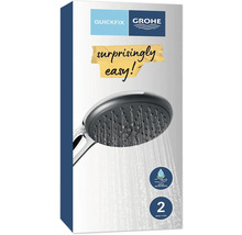 Grohe handdouche met twee straalsoorten en waterbesparende functie in productverpakking