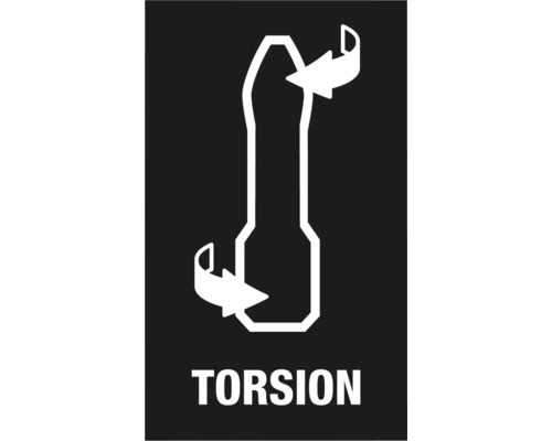 Torsie symbool: Draaikracht
