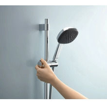 Handdouche op douchestang met hand