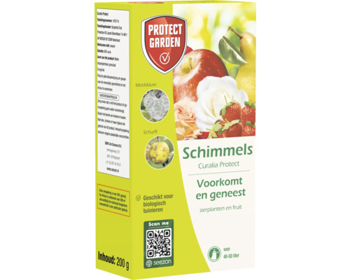 Verpakking van Protect Garden Curalia Protect voor de bestrijding van schimmelziekten op sierplanten en fruit