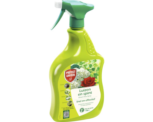 Insecticide tegen bladluizen en spint in een 1 liter spuitfles
