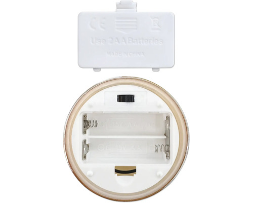 Batterijcompartiment voor twee penlite batterijen