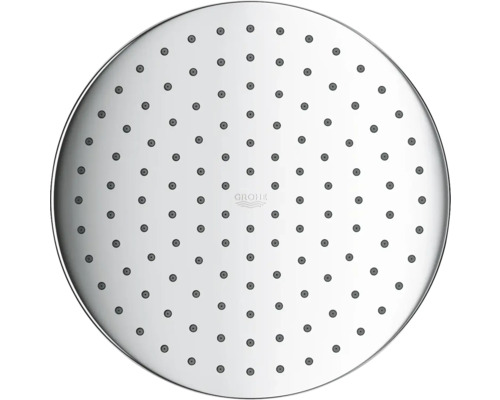 Ronde douchekop met meerdere waterstralen en Grohe logo