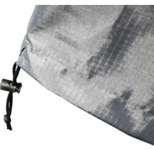 Grijze pakzak met trekkoord