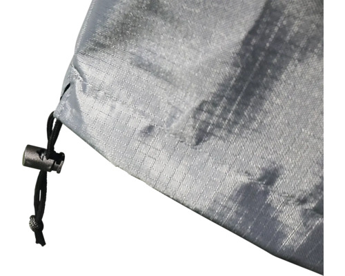 Grijze pakzak met trekkoord