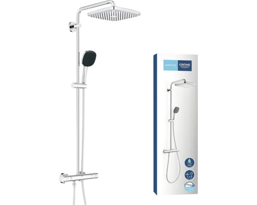 Douchesysteem met hoofd- en handdouche