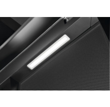 Detailopname van afzuigkap met verlichting en filter