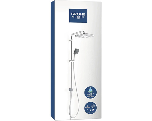 Grohe douchesysteem met hoofd- en handdouche
